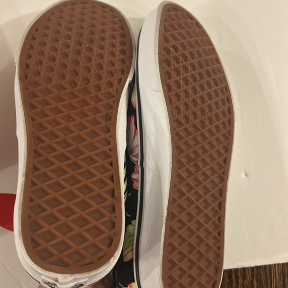 VANS Authentic low top Hawaiian black ladies sneakers size 8 M US NEW in box - Picture 8 of 9